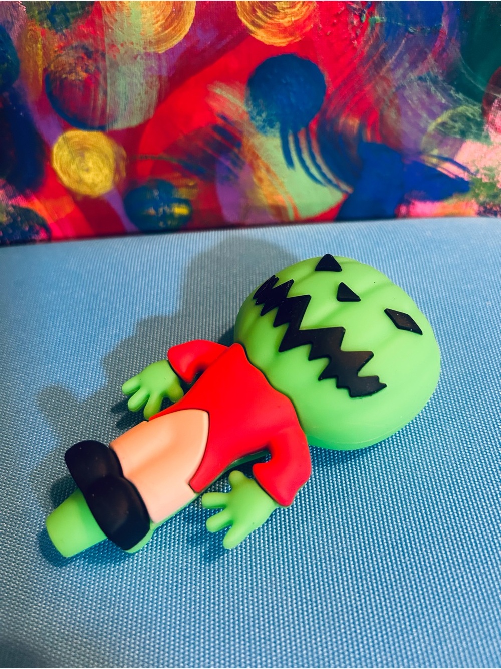 Jack-o’-lantern Glass/Silicone Hand Piece
